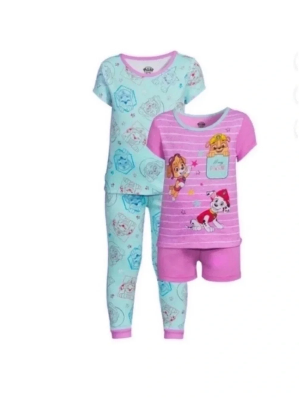 4 Piece Paw Patrol Pajama Set